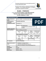 Silabo Itinerario de Higiene y Seguridad Industrial 2 2021