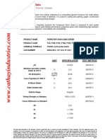 Compound Ferric Green: Technical Data