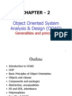 Chapter - 2: Object Oriented System Analysis & Design (OOAD)