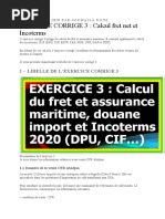 Calcul Des Incoterm