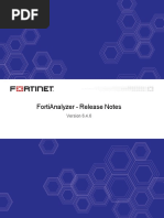 Fortianalyzer v6.4.6 Release Notes