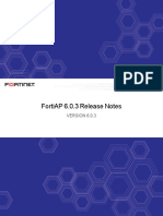 Fortiap v6.0.3 Release Notes