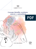 Erotismo, Muerte y Animalidad. Georges Bataille