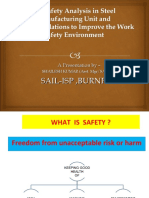 Shailesh Job Safety Analysis in Steel Manufacturing Unit and Recommendations To Improve The Work Safety Environment