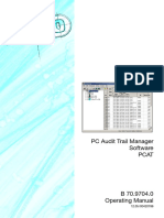 JUMO PC Audit Trail Manager Software - PCAT