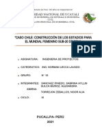 Caso Chile Construcción de Estadios Del Mundial Femenino Sub20 FIFA