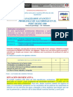 5° Analizamos Avances y Problemas de Salubridad en El Perú Desde 1980 PDF