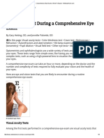 Comprehensive Eye Exams - What To Expect - AllAboutVision