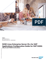 SUSE Linux Enterprise Server 15.x For SAP Applications Configuration Guide For SAP HANA