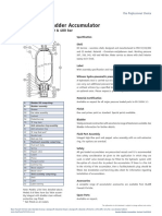 Standard Bladder Accumulator: Fawcett Christie