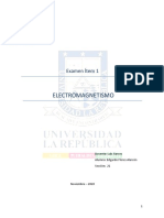 Examen - Item1 Electromagnetismo