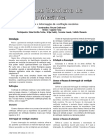 Desmame e Interrupção Da Ventilação Mecânica