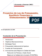 Presupuesto Exposicion Congreso 110908