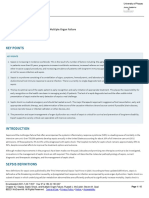 Chapter 42 - Sepsis, Septic Shock, and Multiple Organ Failure