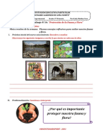 Guia de Aprendizaje #14 - Cultura Cientifica - 3° Grado