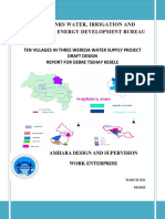 Debre - Tsehay Kebele Detail Draft Design Report