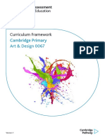 Primary Art and Design Curriculum Framework 2019