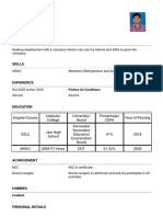 Nischal Resume Format1