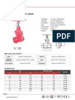 American Grooved NRS Gate Valve