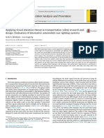 Applying Visual Attention Theory To Transportation Safety Research