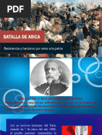 Batalla de Arica - Nivel Secundaria