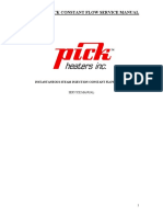 Pick Constant Flow Service Manual