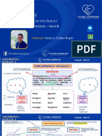 Lenguaje - Concurrencia Vocalica I