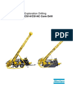 Atlas Copco Exploration Drilling Christensen CS14/CS14C Core Drill