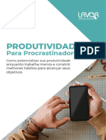 E-Book Produtividade para Procrastinadores