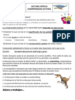 Lectura Crítica Comprension Lectora: ¿Qué Es La Comprensión Lectora?