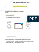 Secuencia Didáctica. Alfabetización Inicial - Matemática - Ciencias