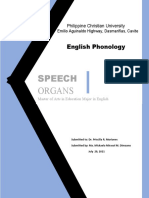 Speech Organs Diagram