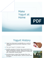 Make Yogurt at Home