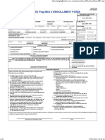 Modified Pag-Ibig Ii Enrollment Form