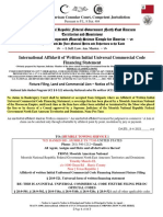 MACN-A006 - International Affidavit of UCC1 Financial Statement (CORPORATION NAME HERE)