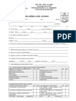 Historia Medica Cicloescolar 20212022