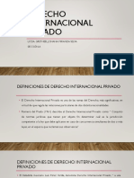 Notas Derecho Internacional Privado