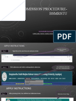 Final Admission Procedure-BSMRSTU 2