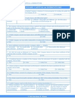 Share Capital Debenture