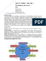 System Development Life Cycle