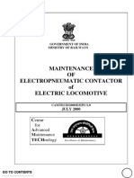 Maintenance of Electropneumatic Contactor of Electric Locomotive-Eng