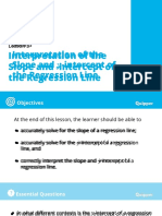 U213Interpretation of The Slope and Y-Intercept of The Regression Line