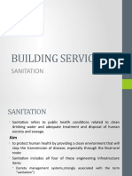 Building Services I: Sanitation