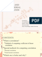 Biserial and Point Biserial Correlation