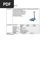 Ficha Tecnica de Maquinas y Equipos