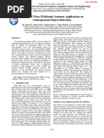 Impact of Ultra-Wideband Antenna Application On Underground Object Detection