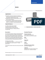 Overpressure Protector Type 910.13: Applications