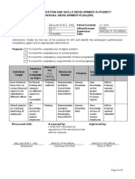 Individual Development Plan Template