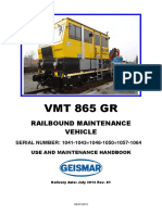 O&m Manual VMT 865 GR Sar - Rev01