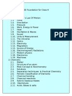 Iit Jee Foundation For Class 9 PDF Free